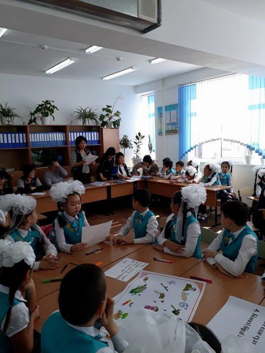 "Тапқыр достар" тақырыбындағы сыныптан тыс жұмыс