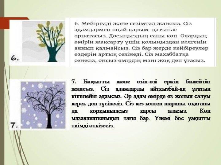 Қай ағашты таңдайсыз?