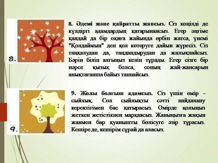 Қай ағашты таңдайсыз?